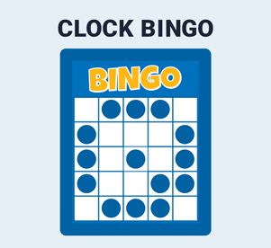 Online Bingo - clock pattern