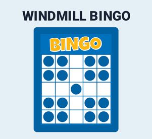 Online Bingo - Windmill pattern