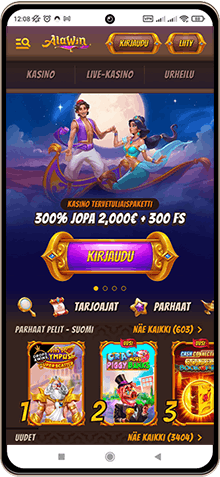 Alawin Casino matkapuhelimella