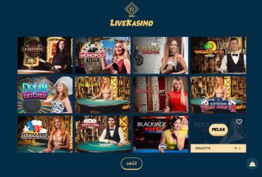 Svenbet Casino - live-pelejä