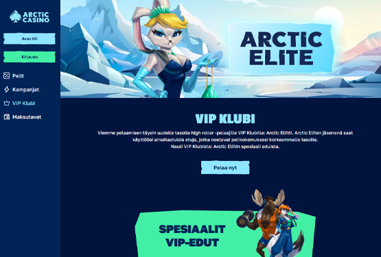 Arctic Casino VIP-ohjelma
