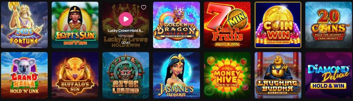 Luettelo jackpot-kolikkopeleistä Betandplay Casinolla