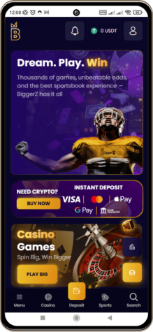 BiggerZ Casino matkapuhelimella