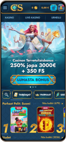 Casea Casino matkapuhelimella