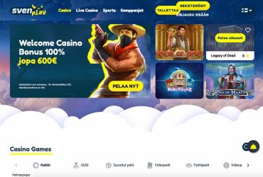 SvenPlay Casino - paasivu