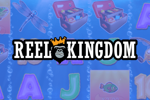 Reel Kingdom -logo Big Bass Bonanza -taustalla