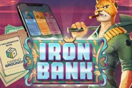 Missä voit pelata Iron Bank -kolikkopeliä?