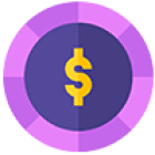 casino chip ikon